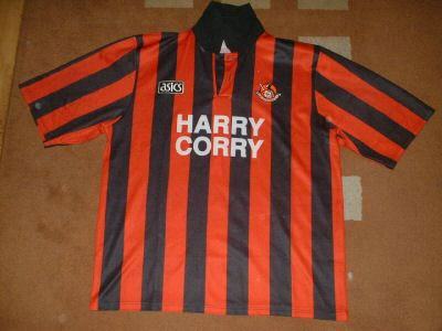 maillot de foot crusaders fc domicile 1994-1996 rétro