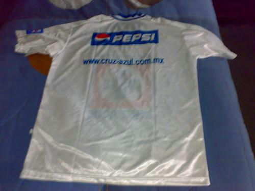 maillot de foot cruz azul exterieur 2000 rétro maillot de foot cruz azul exterieur 2000 rétro