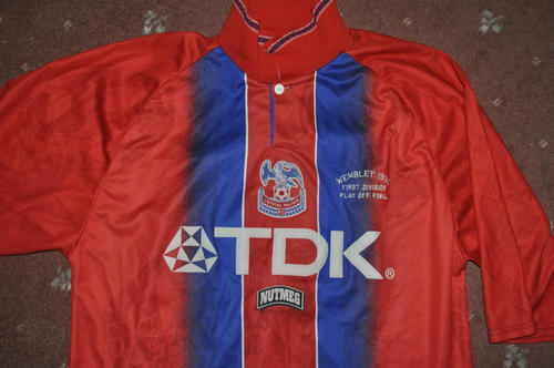 maillot de foot crystal palace fc domicile 1995-1996 rétro