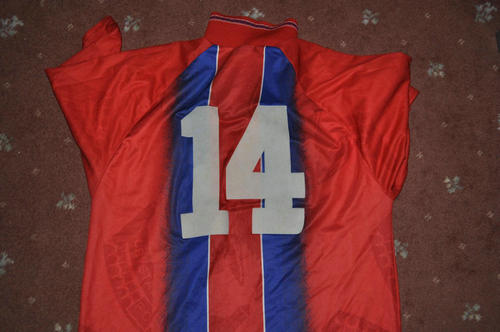 maillot de foot crystal palace fc domicile 1995-1996 rétro maillot de foot crystal palace fc domicile 1995-1996 rétro