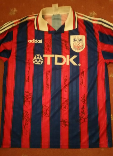 maillot de foot crystal palace fc domicile 1996-1997 rétro