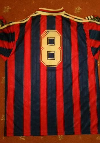 maillot de foot crystal palace fc domicile 1996-1997 rétro maillot de foot crystal palace fc domicile 1996-1997 rétro