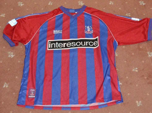maillot de foot crystal palace fc domicile 1999-2000 rétro