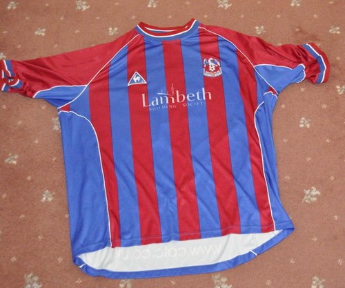 maillot de foot crystal palace fc domicile 2001-2002 pas cher