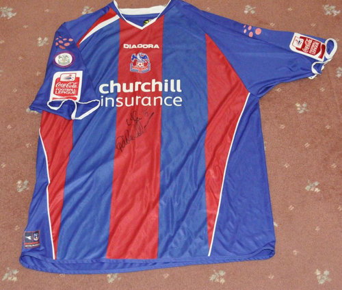maillot de foot crystal palace fc domicile 2005-2006 rétro