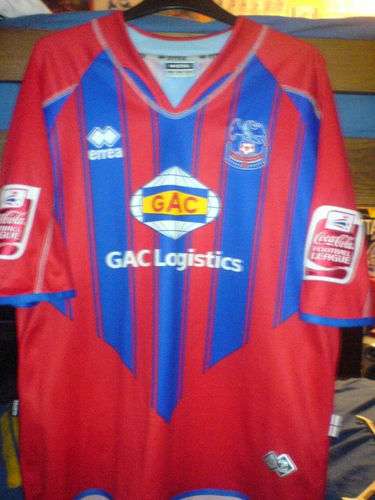 maillot de foot crystal palace fc domicile 2007-2008 rétro