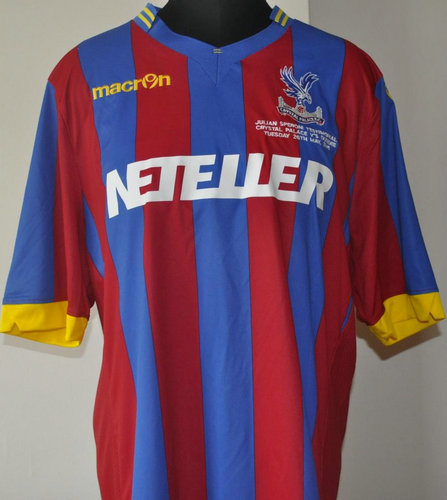 maillot de foot crystal palace fc domicile 2014-2015 rétro