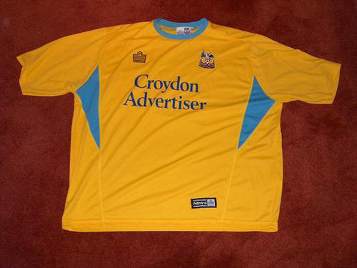 maillot de foot crystal palace fc particulier 2003-2004 pas cher