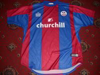 maillot de foot crystal palace fc particulier 2004-2005 rétro