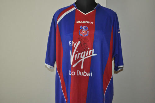 maillot de foot crystal palace fc particulier 2005-2006 rétro