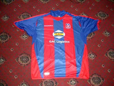maillot de foot crystal palace fc particulier 2006-2007 rétro
