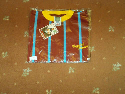 maillot de foot crystal palace fc réplique 1969-1971 pas cher