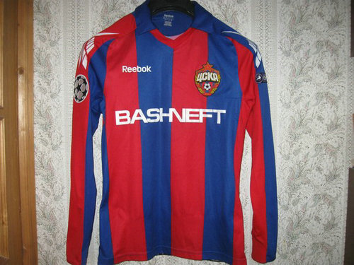 maillot de foot cska moscou domicile 2010 rétro