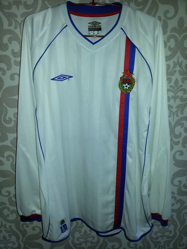 maillot de foot cska moscou exterieur 2003 rétro