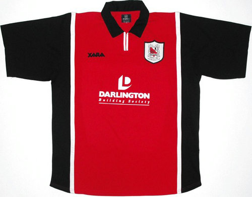 maillot de foot darlington fc exterieur 1999-2000 pas cher