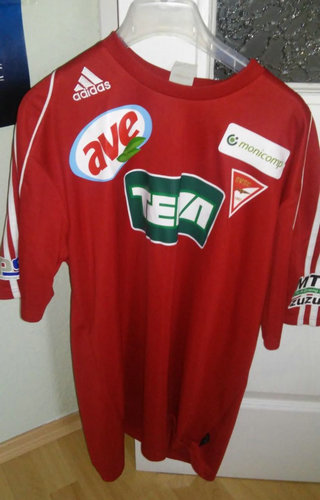 maillot de foot debreceni vsc domicile 2010-2011 rétro