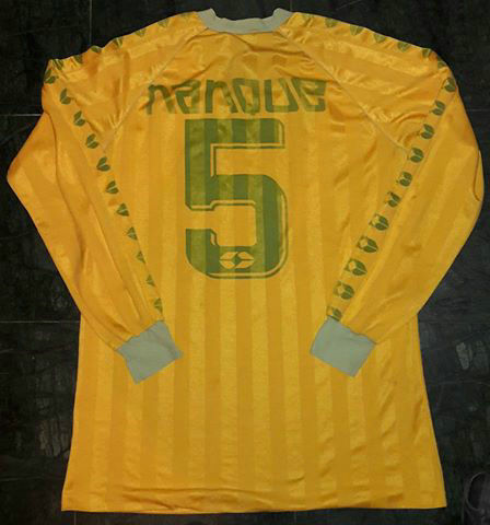 maillot de foot defensa y justicia domicile 1989 rétro maillot de foot defensa y justicia domicile 1989 rétro