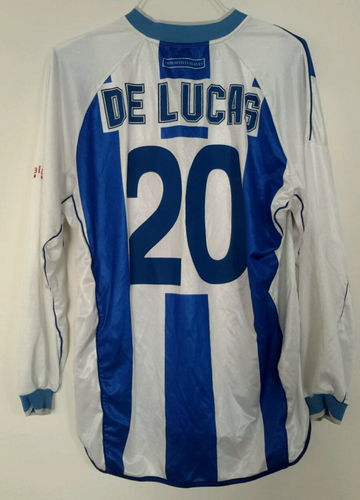 maillot de foot deportivo alavés domicile 2004-2005 rétro