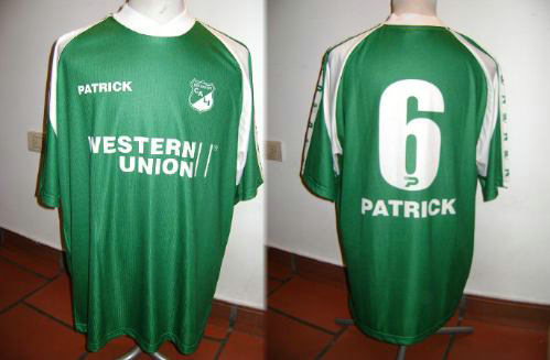 maillot de foot deportivo cali domicile 2003 rétro