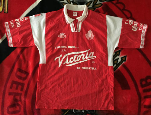 maillot de foot deportivo toluca domicile 1995-1996 pas cher