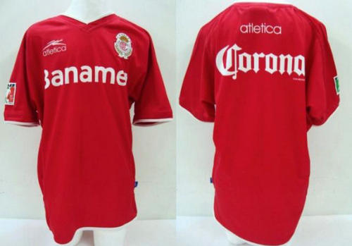 maillot de foot deportivo toluca domicile 2003-2004 pas cher