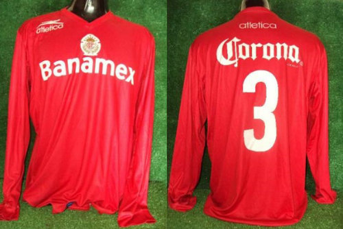 maillot de foot deportivo toluca domicile 2005-2006 pas cher