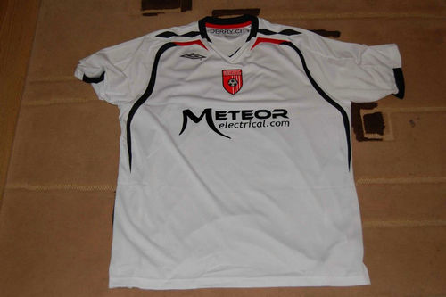 maillot de foot derry city fc exterieur 2007-2008 pas cher