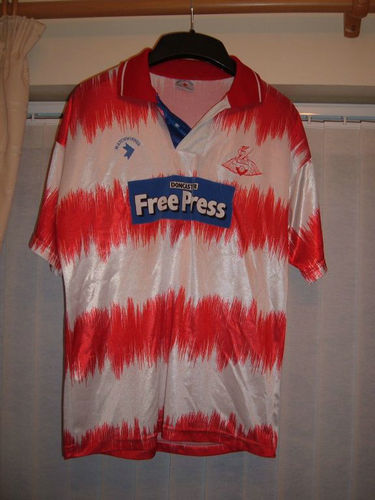 maillot de foot doncaster rovers fc domicile 1992-1993 pas cher