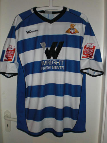 maillot de foot doncaster rovers fc exterieur 2008-2009 rétro