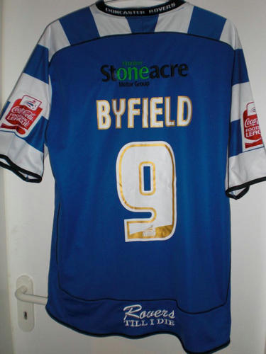 maillot de foot doncaster rovers fc exterieur 2008-2009 rétro maillot de foot doncaster rovers fc exterieur 2008-2009 rétro