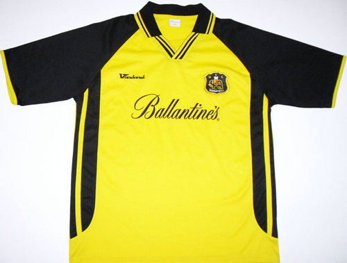 maillot de foot dumbarton fc domicile 2006-2007 rétro