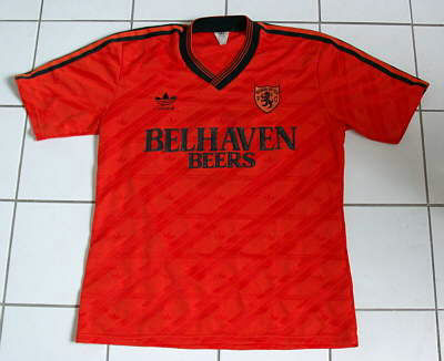 maillot de foot dundee united domicile 1987-1988 pas cher