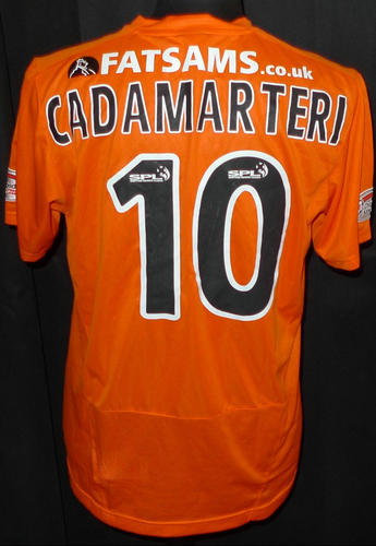 maillot de foot dundee united domicile 2010-2011 rétro