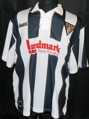 maillot de foot dunfermline athletic domicile 1997-1998 rétro