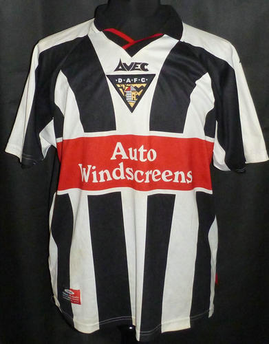 maillot de foot dunfermline athletic domicile 1999-2000 rétro