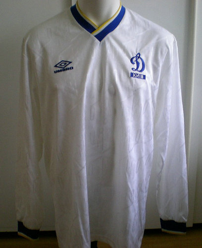 maillot de foot dynamo kiev domicile 1993-1994 rétro