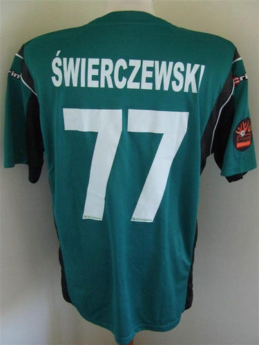 maillot de foot dyskobolia grodzisk wielkopolski domicile 2006-2007 pas cher