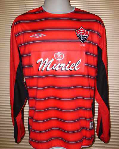 maillot de foot ec vitória domicile 2004-2005 rétro