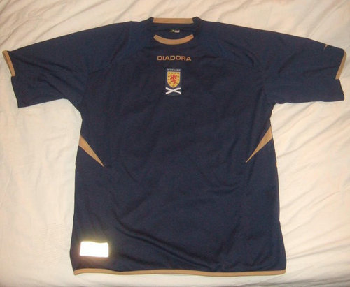 maillot de foot écosse domicile 2006-2007 pas cher