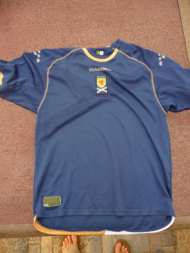 maillot de foot écosse domicile 2007-2008 pas cher