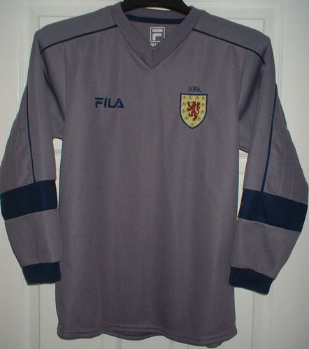 maillot de foot écosse gardien 2001-2003 rétro