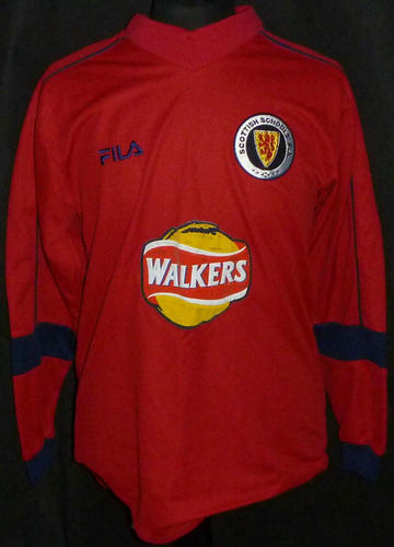 maillot de foot écosse particulier 2002-2003 rétro