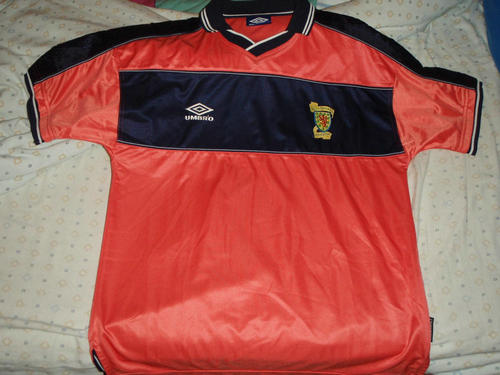 maillot de foot écosse réplique 1999-2000 rétro