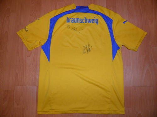 maillot de foot eintracht brunswick domicile 2008-2009 rétro