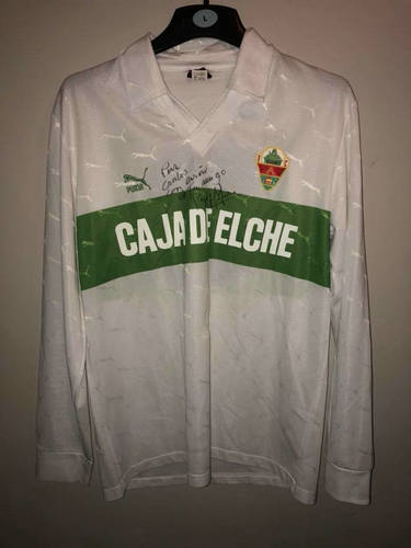 maillot de foot elche cf domicile 1991-1992 rétro