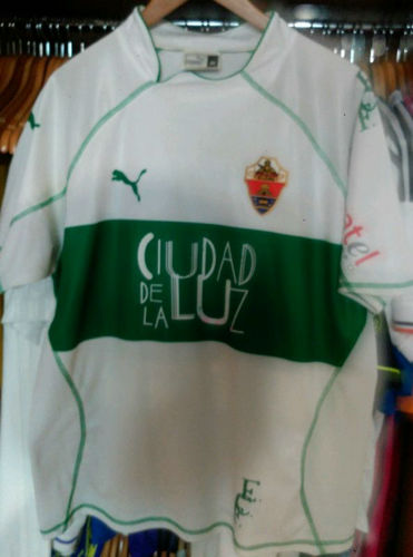 maillot de foot elche cf domicile 2004-2005 rétro