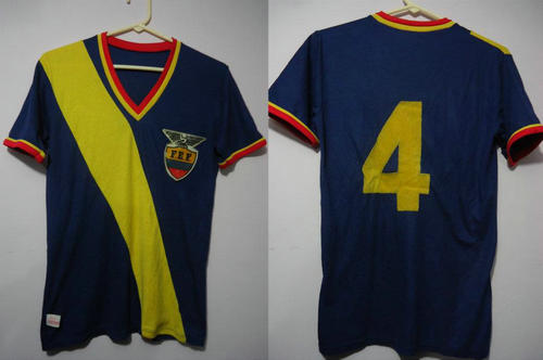 maillot de foot équateur exterieur 1985 rétro