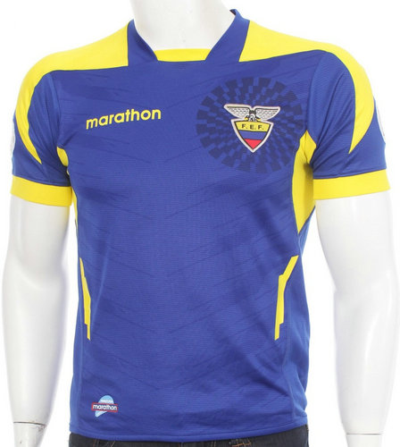 maillot de foot équateur exterieur 2014-2016 rétro