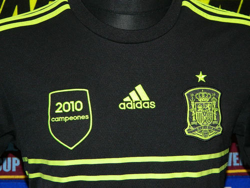 maillot de foot espagne exterieur 2014-2015 rétro