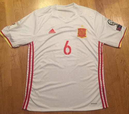 maillot de foot espagne exterieur 2016-2017 rétro